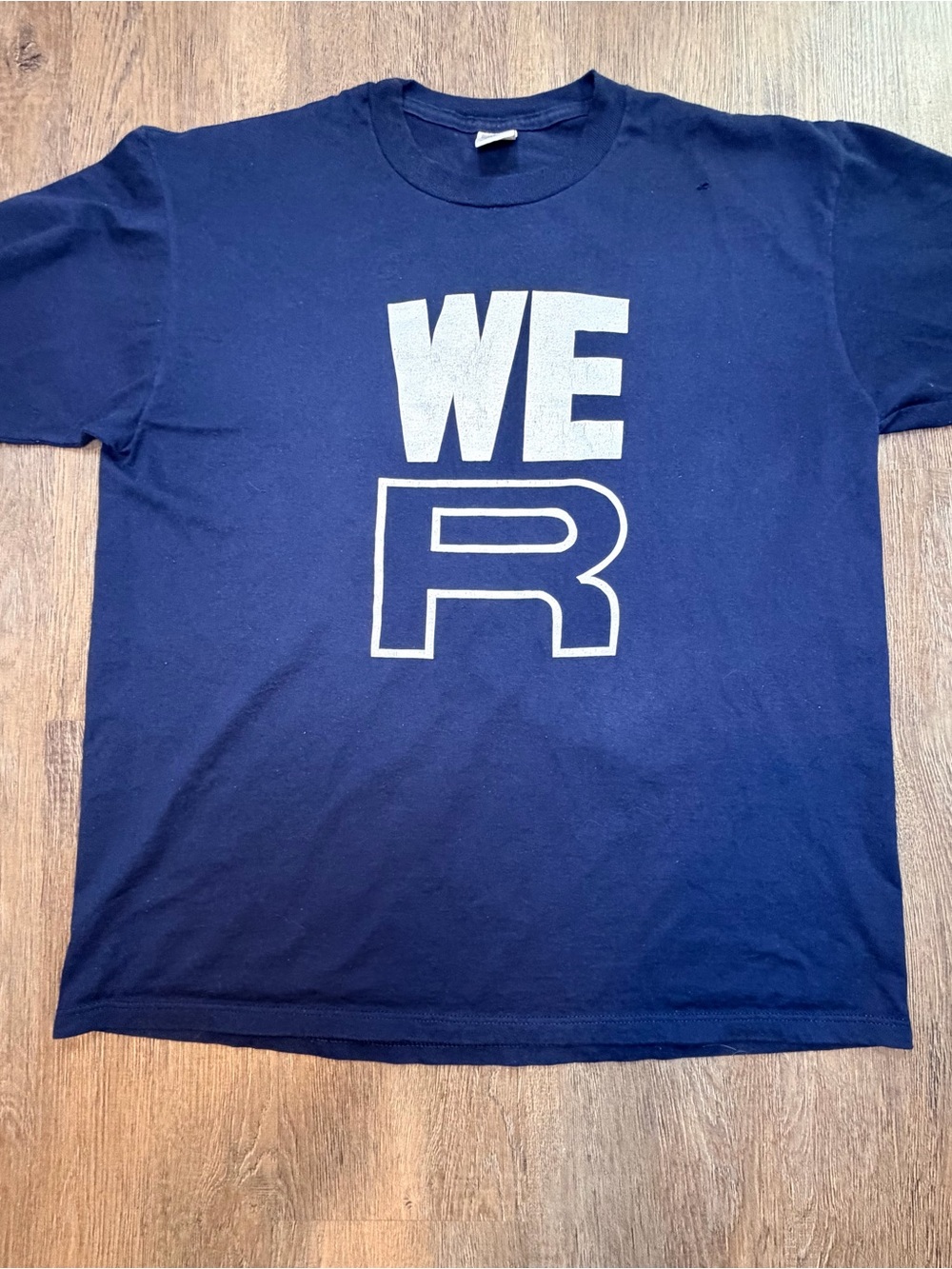 Vintage 90s Jerzees We Are Penn State T-Shirt Mens XL Navy Nittany Lions USA Tee